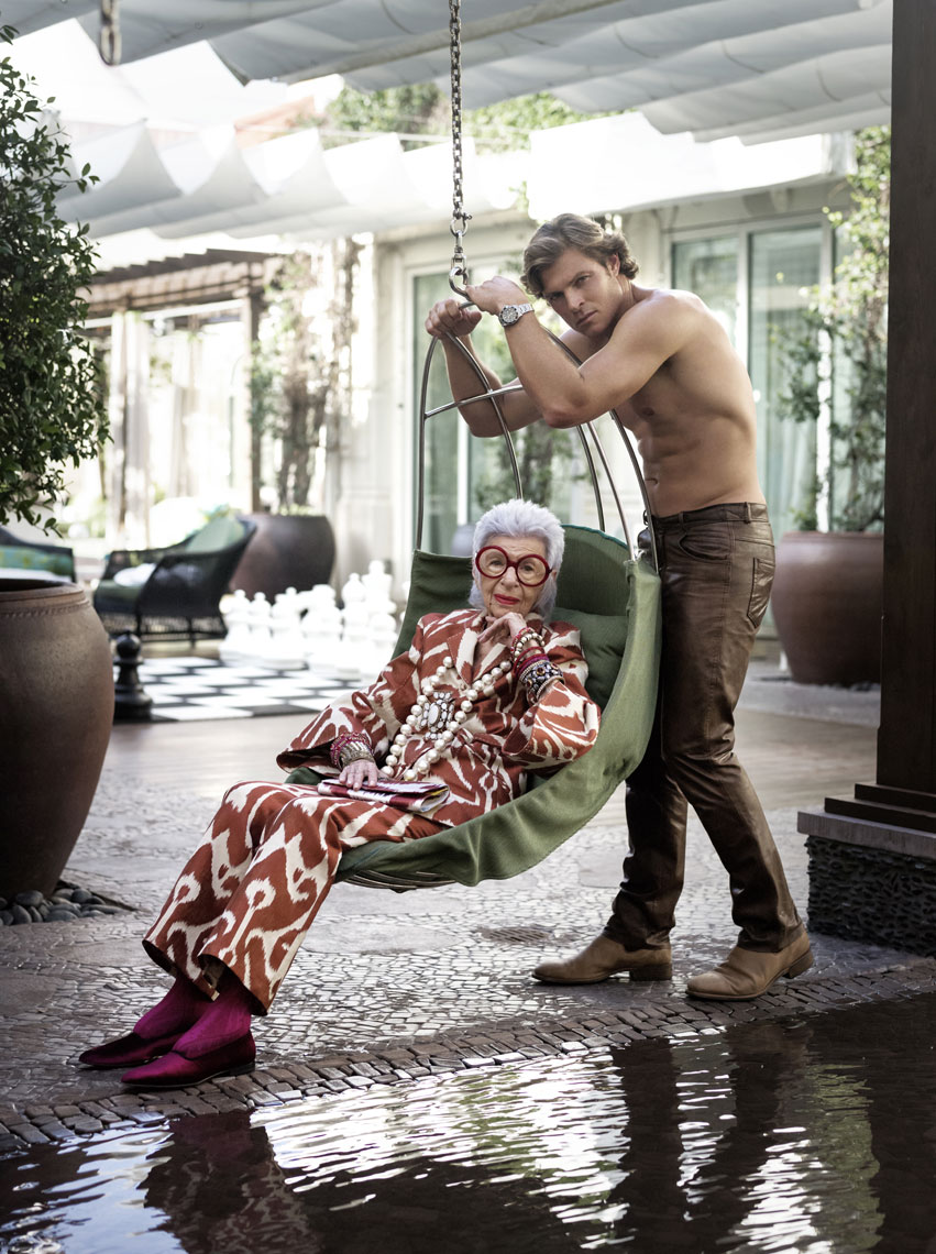 Iris Apfel, Photo:Thomas Hart shelby