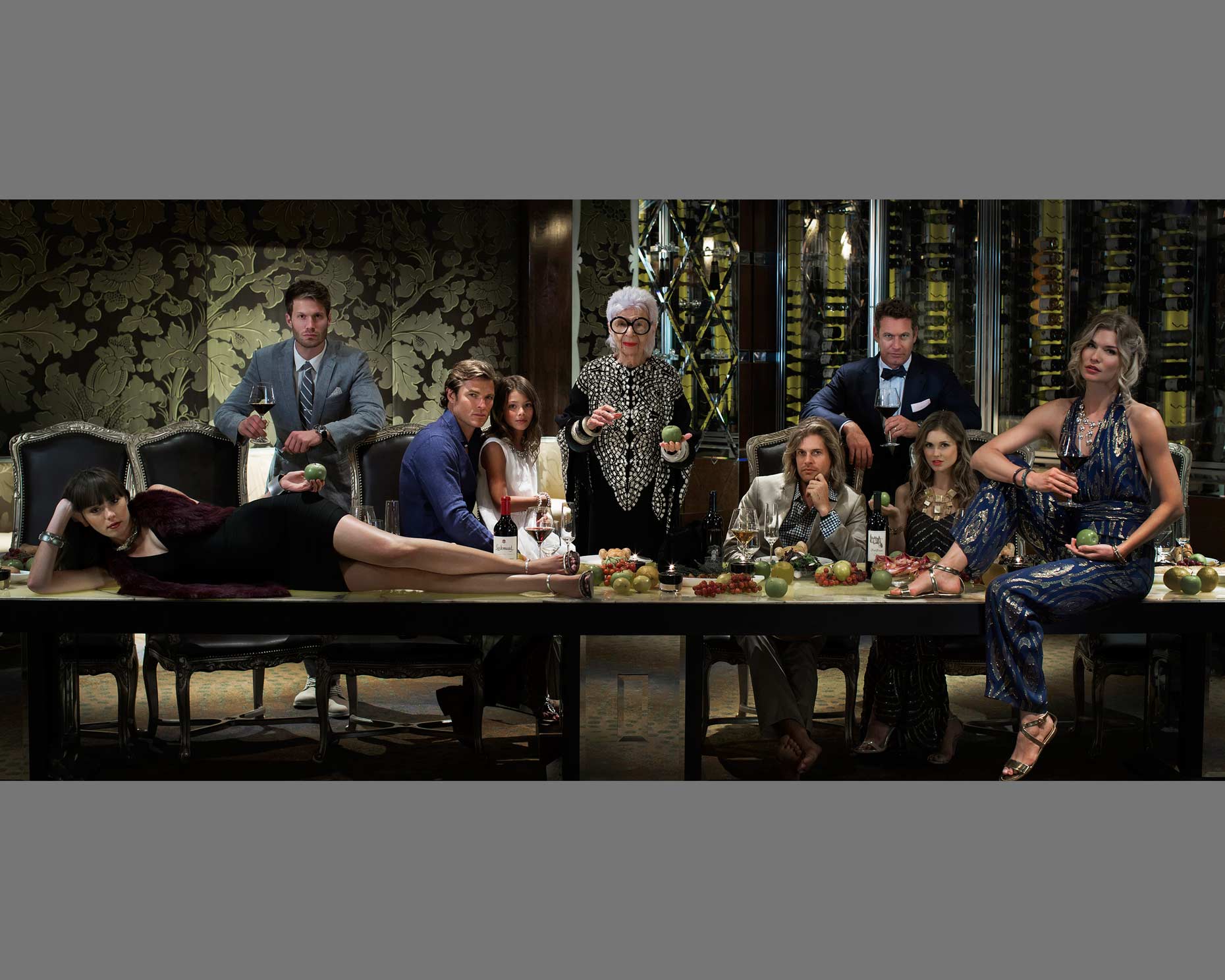 Last Supper,Iris Apfel,Thomas Hart Shelby
